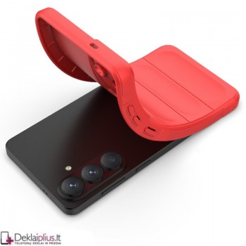 Magic Shield guminis dėklas - raudonas (Samsung Galaxy S26 Plus)